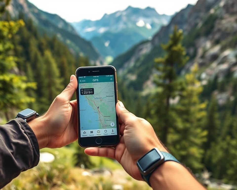 GPS Wanderapp und moderne Technologien im Wandern
