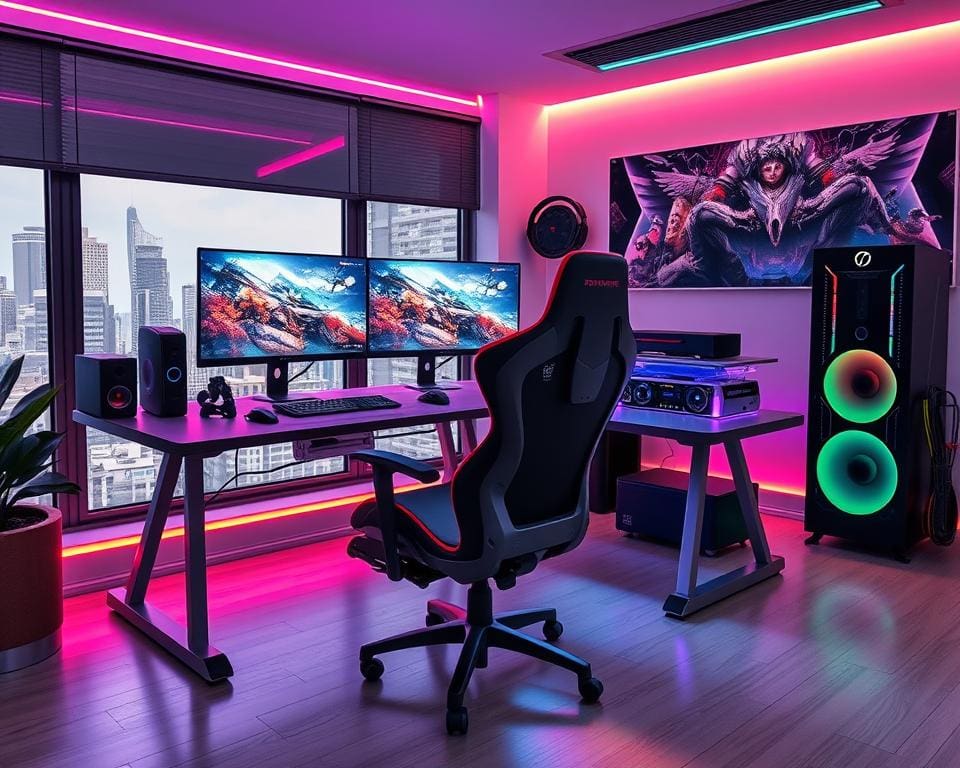Gaming-Setups: Ergonomie trifft Design