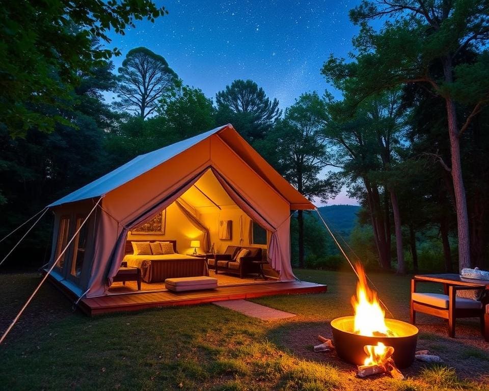 Komfort im Glamping-Abenteuer