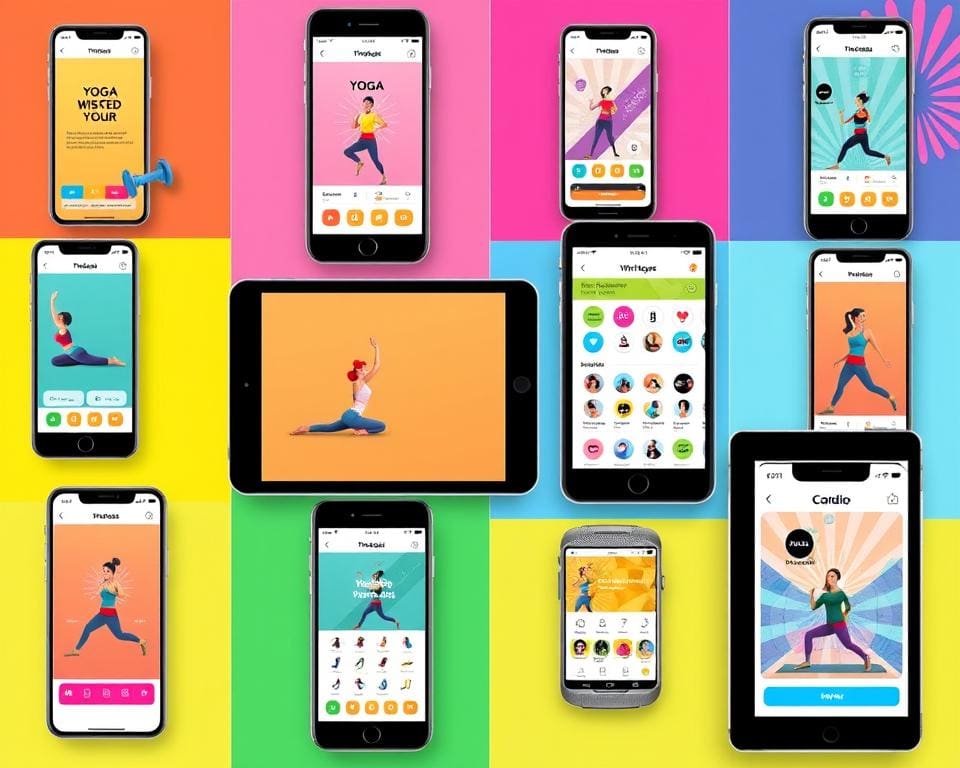 Kostenlose Fitness-Apps