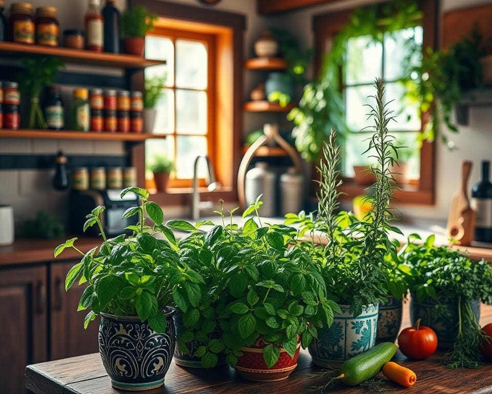 Kräutergärten für die Küche