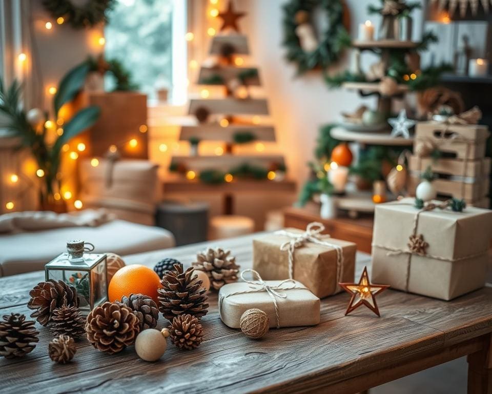 Nachhaltige Weihnachtsdeko basteln
