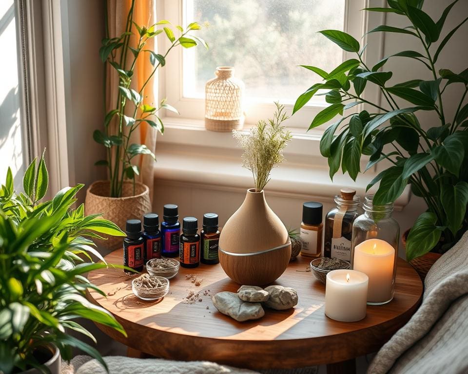 Stress abbauen mit DIY-Aromatherapie