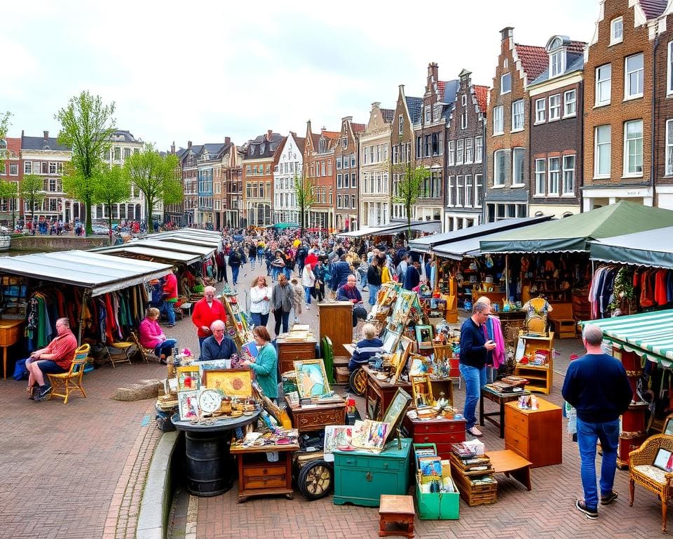 Top Flohmärkte Amsterdam