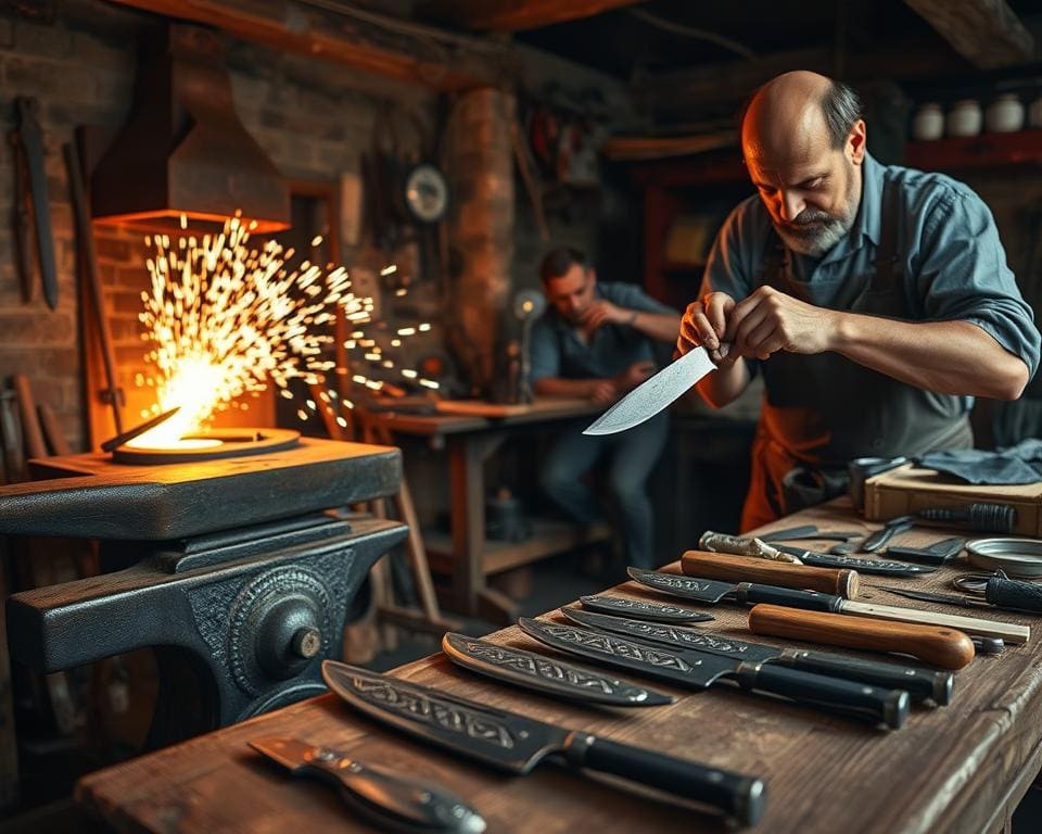 Traditionelle Messerherstellung