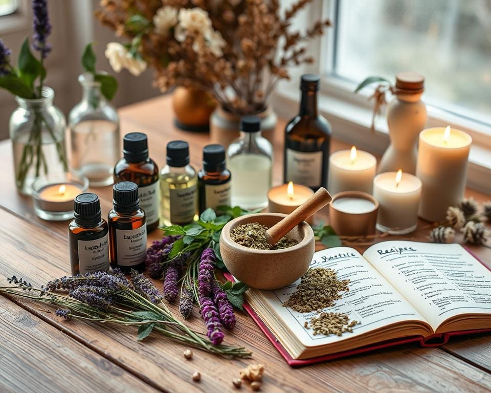 selbstgemachte Aromatherapie Rezepte