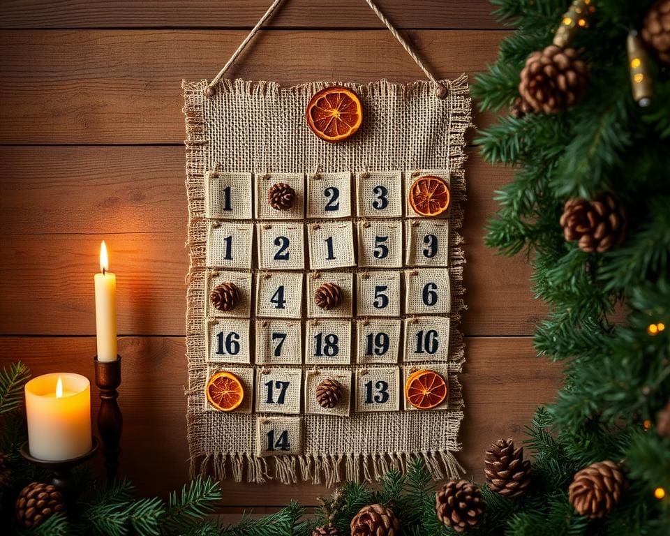 selbstgemachter Adventskalender