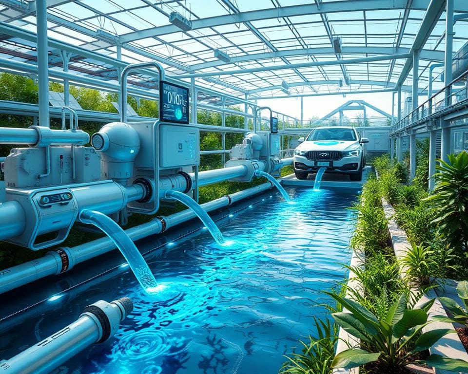 Automatisierte Wasseraufbereitung