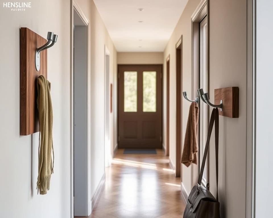 Design-Garderobenhaken für den Flur