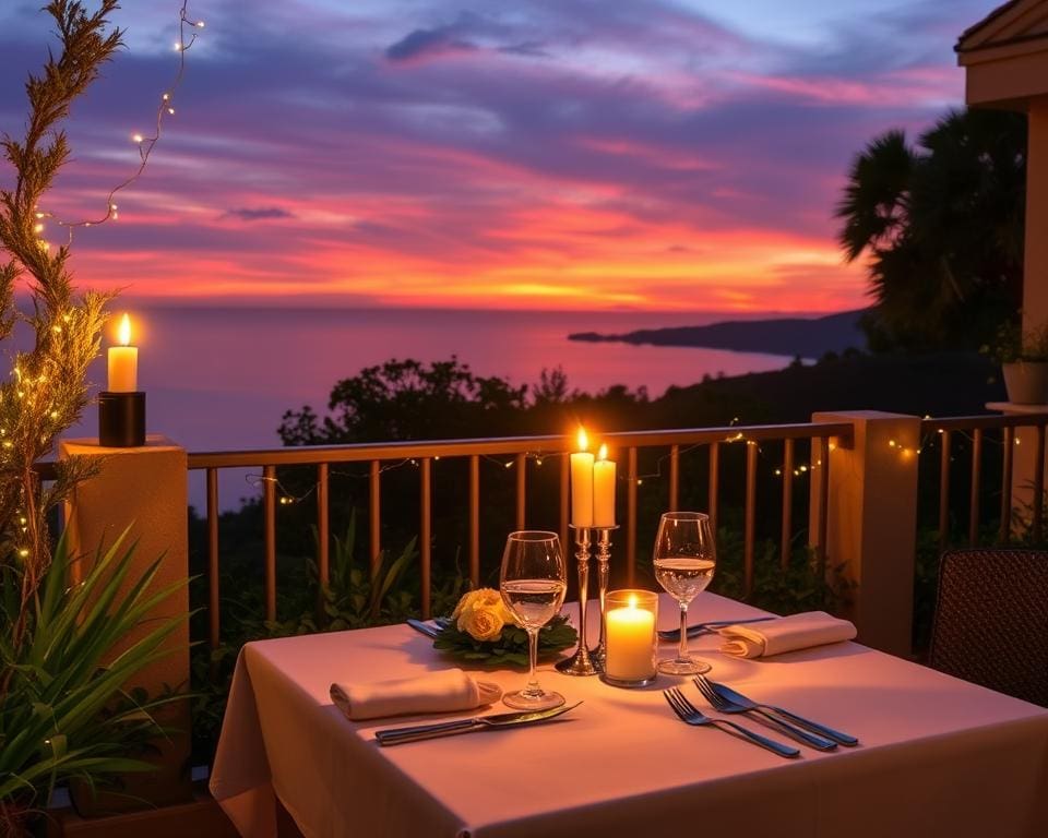 Die besten Orte für romantische Dinner-Erlebnisse
