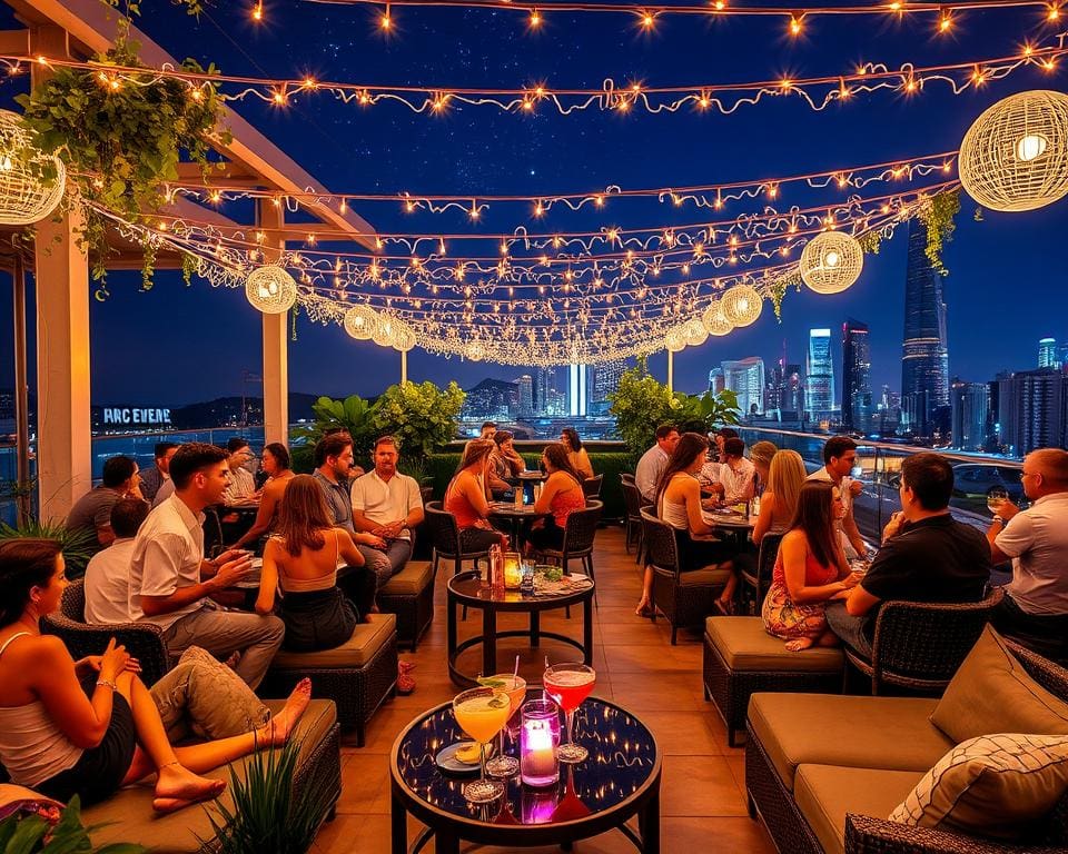 Die besten Rooftop-Bars für warme Sommernächte