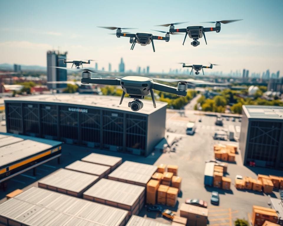 Effizienzsteigerung durch Drohneneinsatz