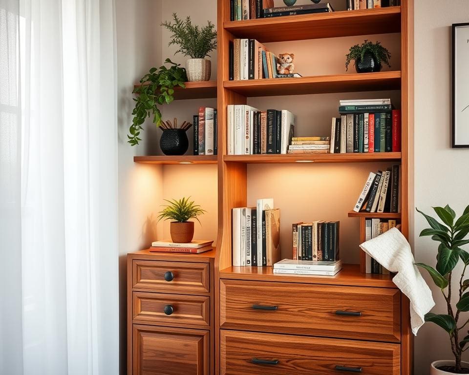 Pflege von Bücherregalen