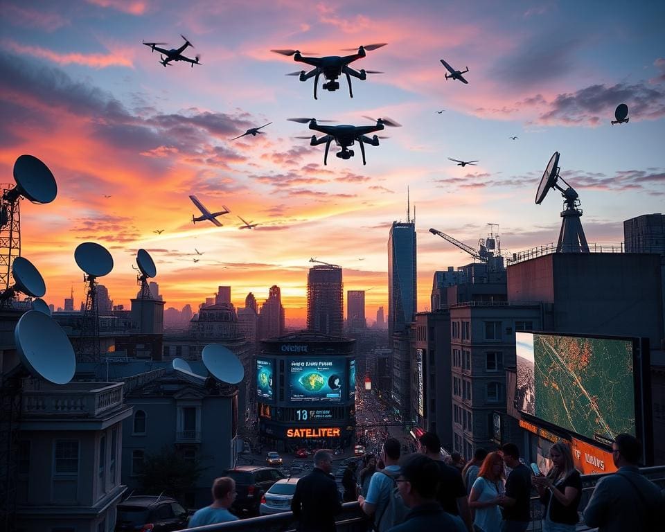 Satellitenanwendungen im Alltag