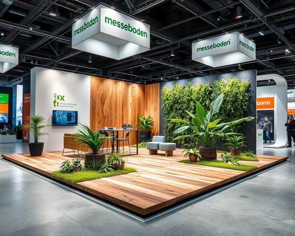 Stand-On Messeboden: Robust und nachhaltig