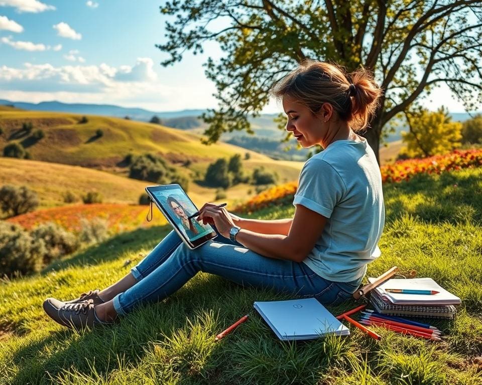 Tablets: Kreative Freiheit für unterwegs