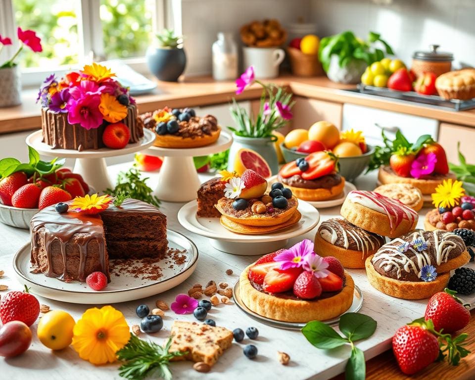 Vegane Backrezepte für Naschkatzen