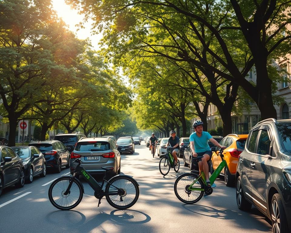 Vorteile von E-Bikes im Vergleich zu Autos