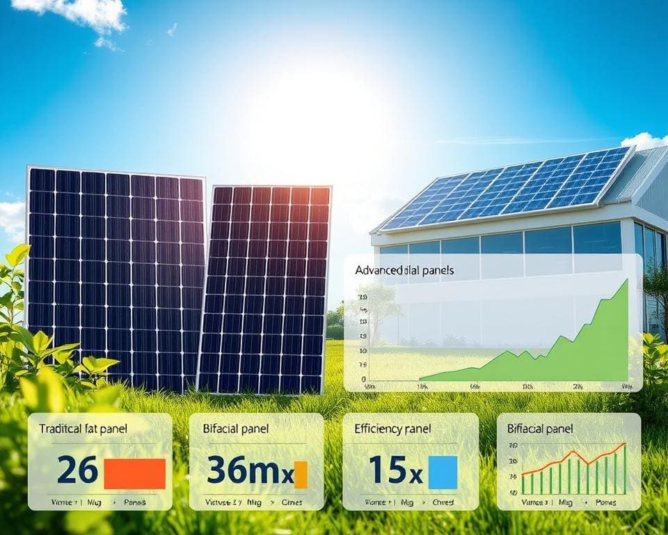 Wie effizient sind neue Solarpaneele im Vergleich?
