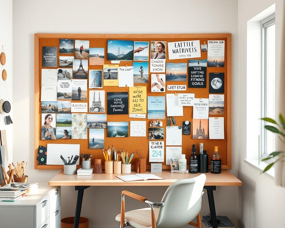 Wie man ein Vision Board erstellt