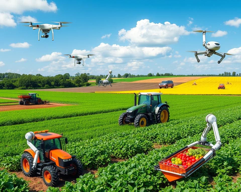 Wie unterstützen Roboter die Landwirtschaft?