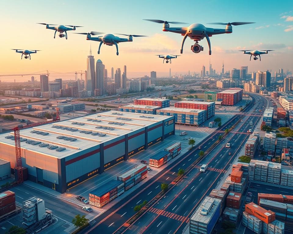 Wie verändern Drohnen die Logistikindustrie?