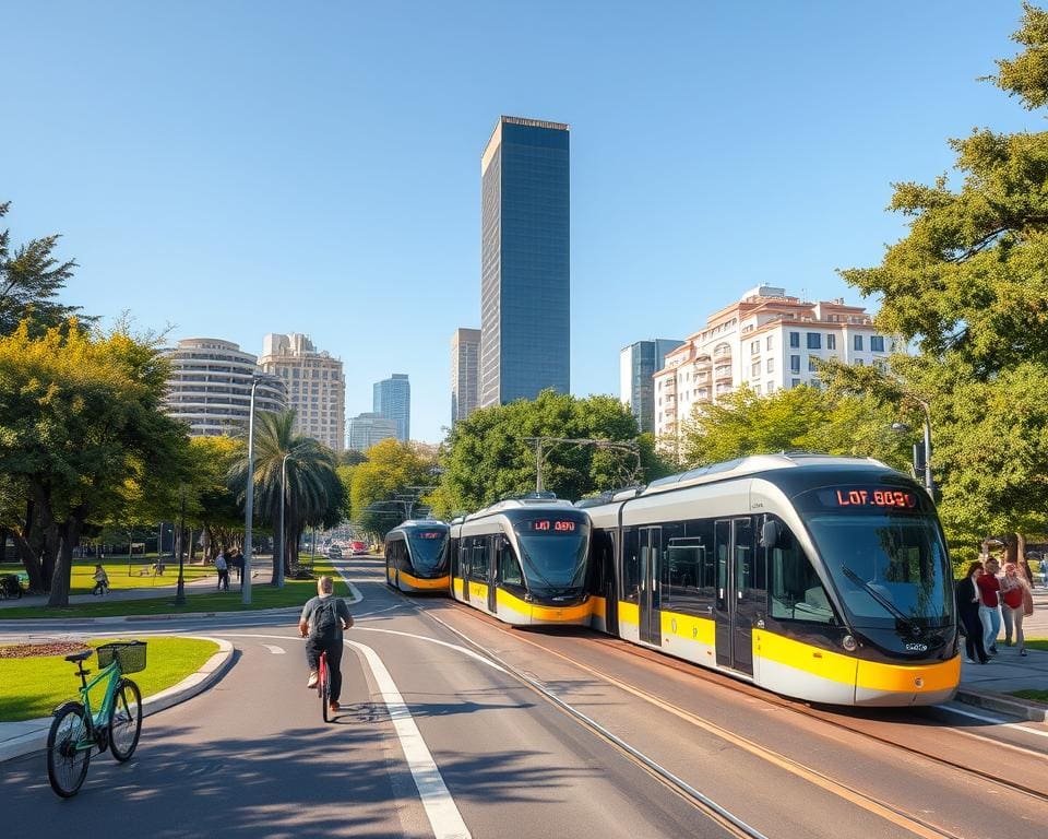 umweltfreundliche Transportmittel