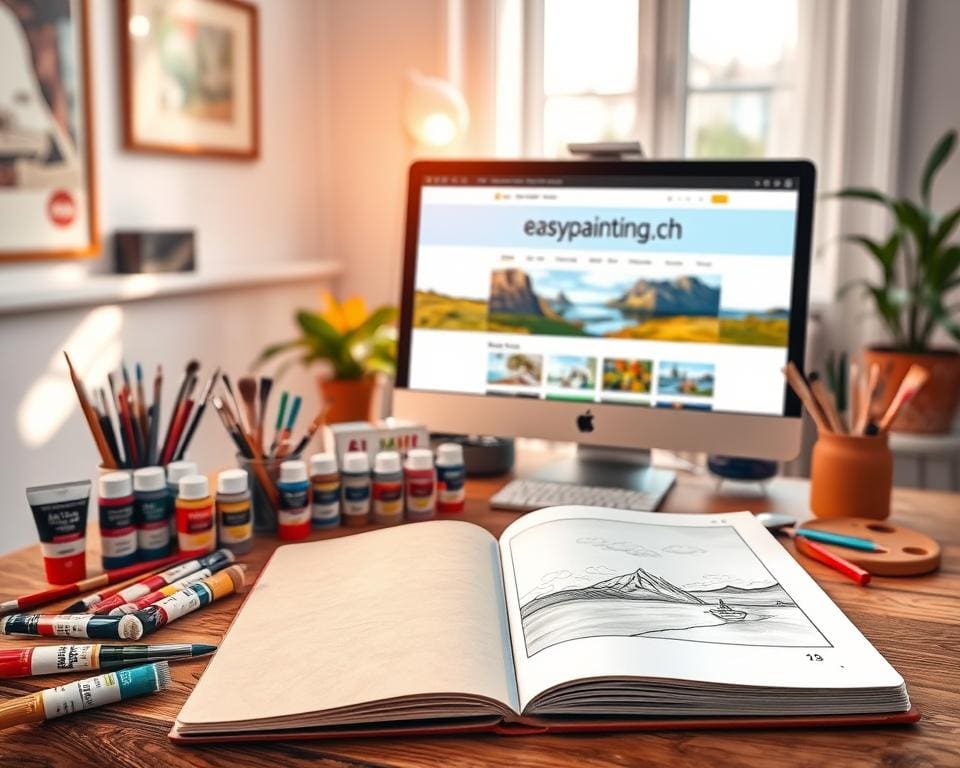 Malen nach Zahlen – Entdecke easypainting.ch!