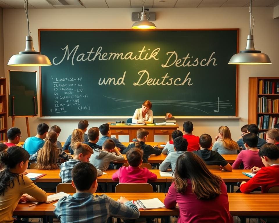 Mathematik und Deutsch Grundlagen festigen Sprachkompetenz verbessern