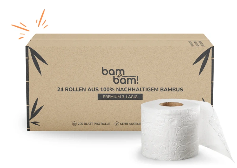 Bambus Toilettenpapier BamBam