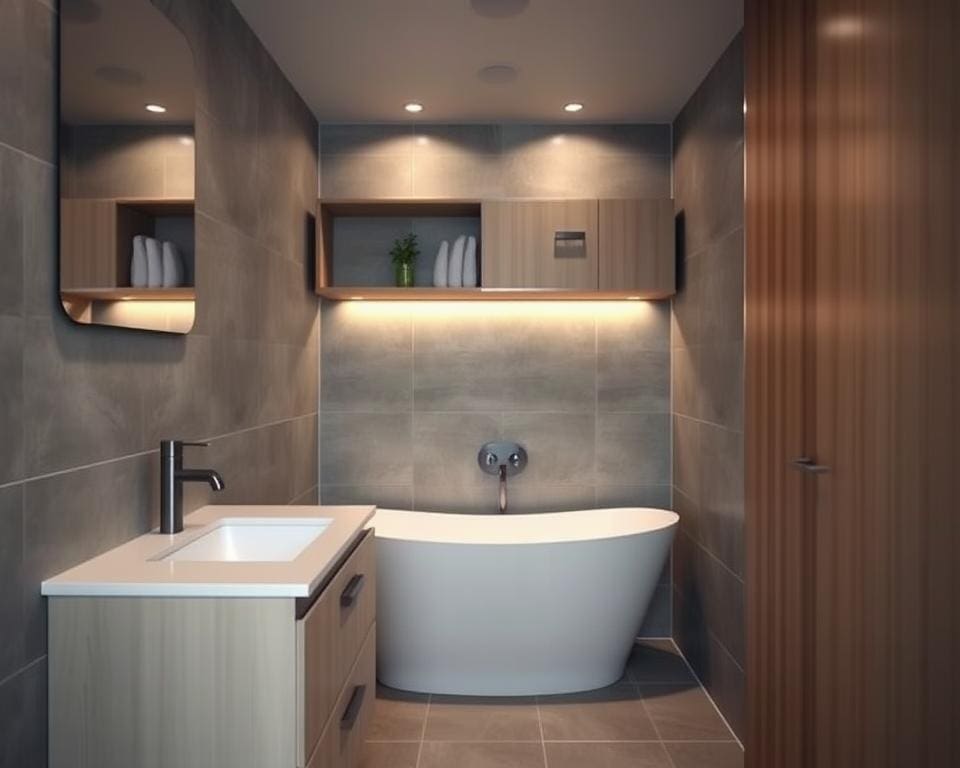 Praktische Möbel für kleine Badezimmer
