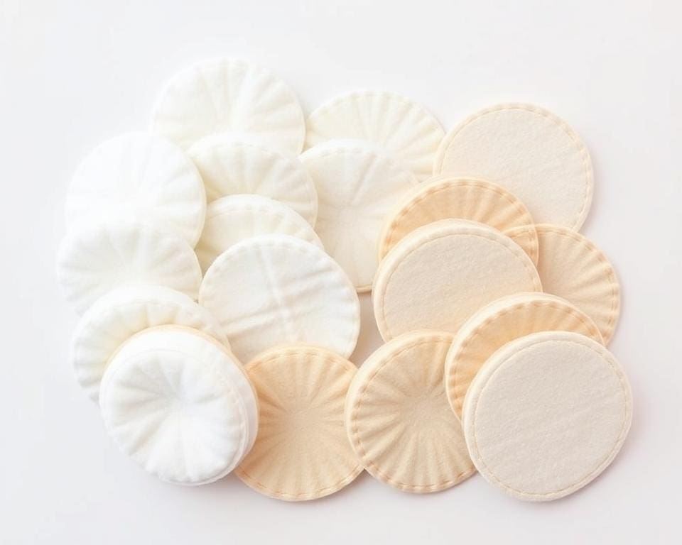 Materialien und antibakterielle Pads