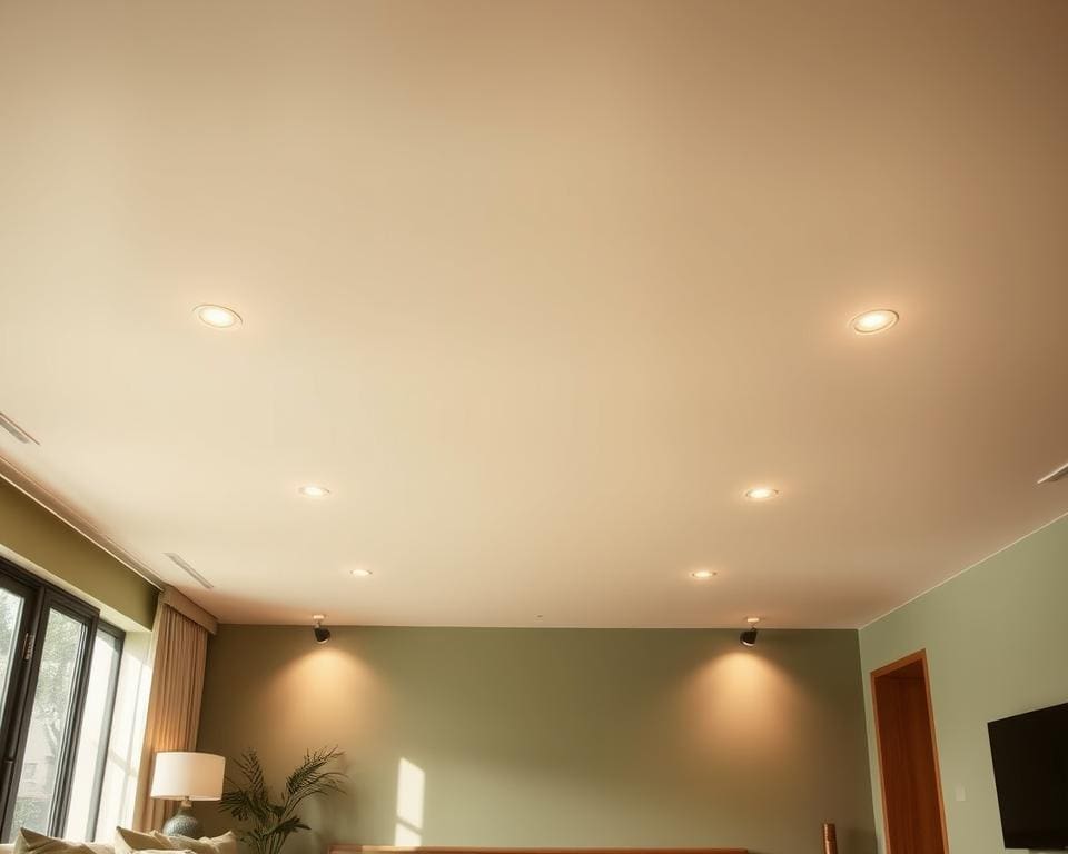 Was sind moderne Farben für Wand und Decke?