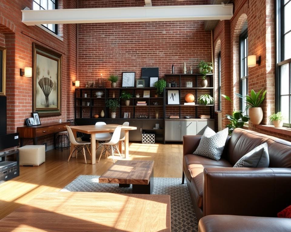 Wie bringst du Loft-Charakter in kleine Räume?