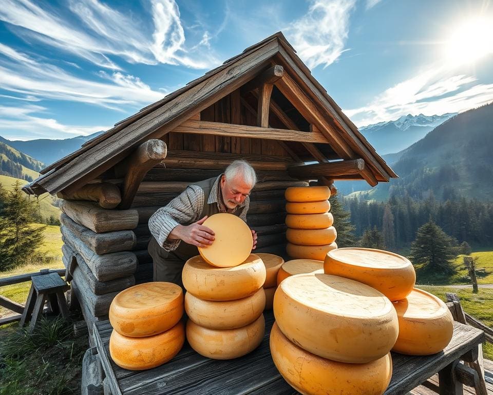 Wie wird me Käser uf ere Älplerchäsi?