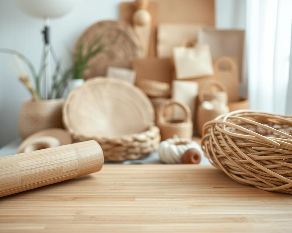 nachhaltig produzierte Materialien