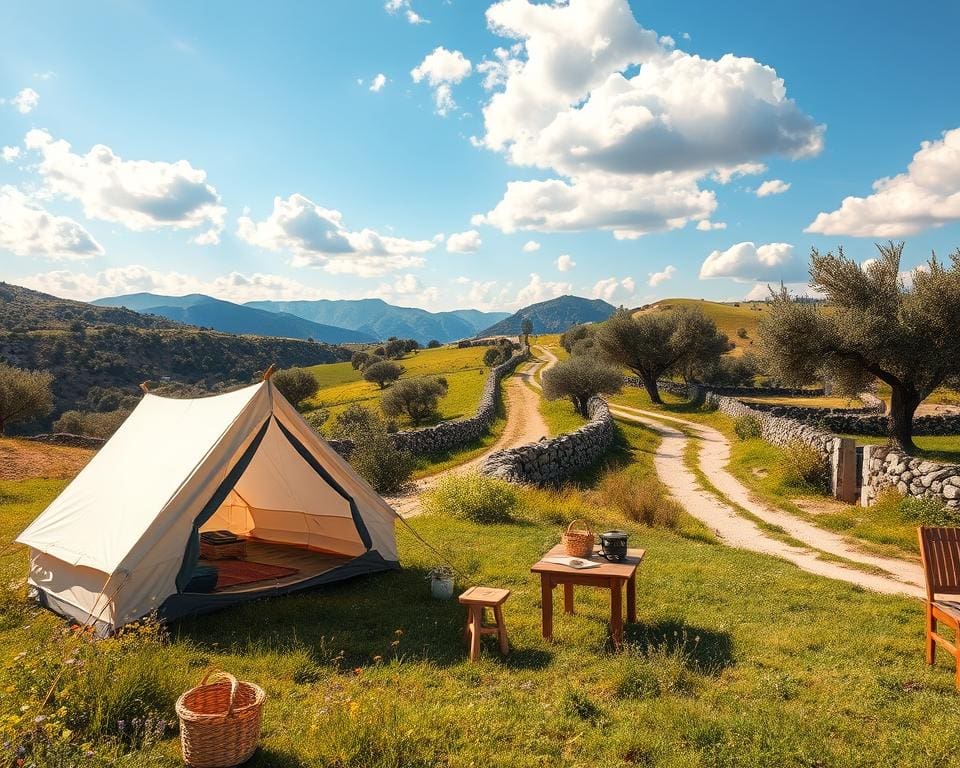Campingregelungen in Griechenland