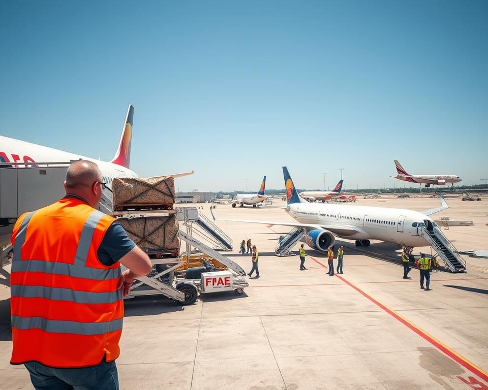 Was macht ein Ramp Agent am Flughafen?