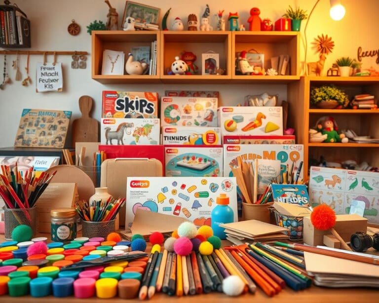 Bastelsets, Spielzeug und Hobbys für kreative Stunden