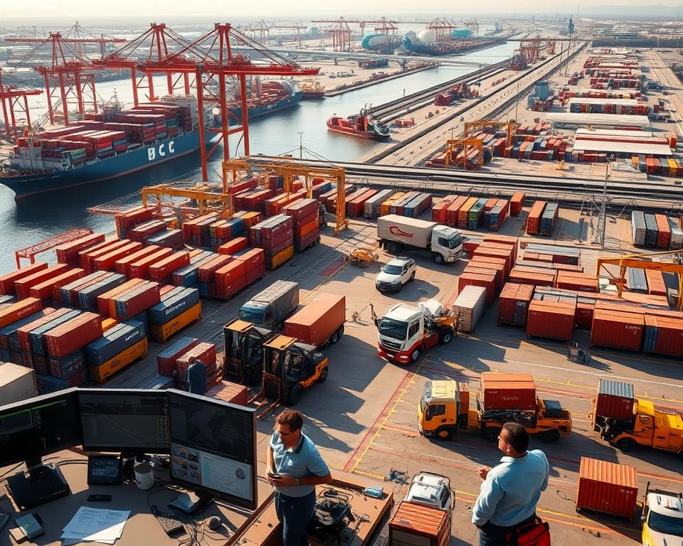 Logistiklösungen für den internationalen Handel
