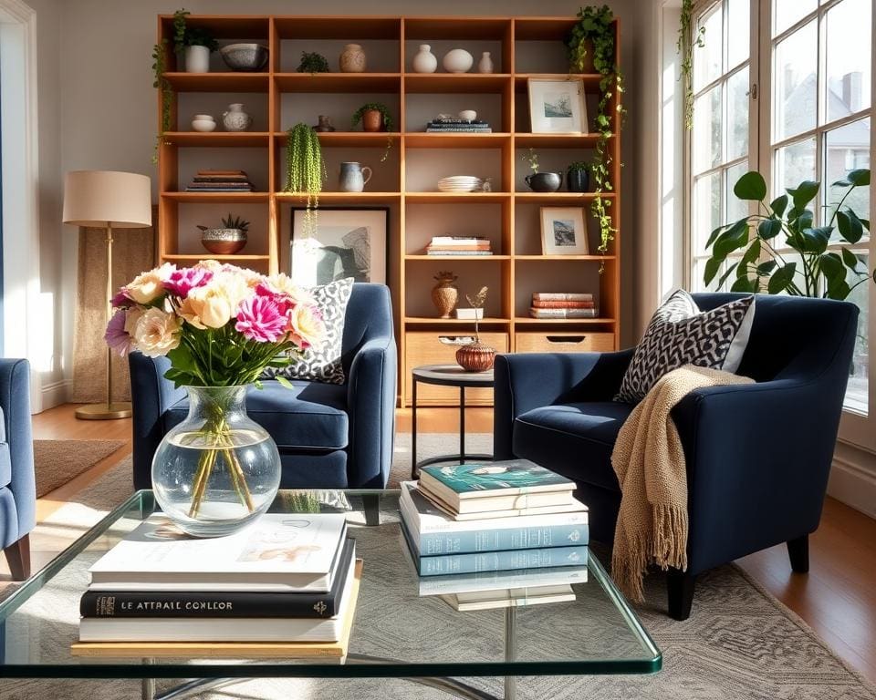 Stilvolle Accessoires für das Wohnzimmer