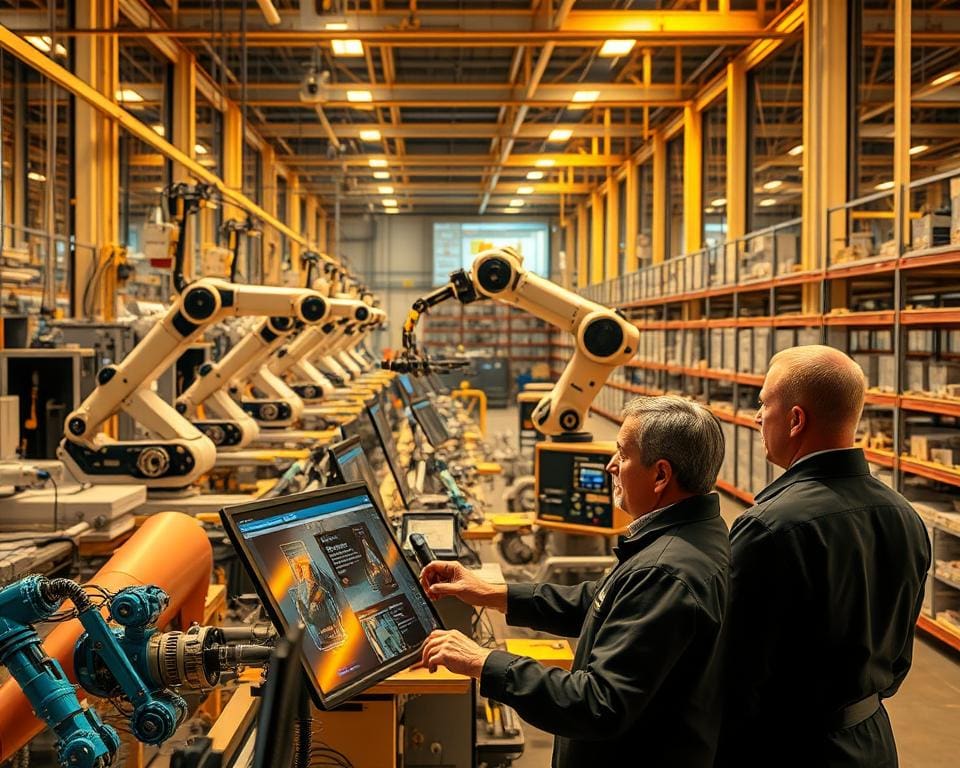 Wie veraendert KI die Industrieproduktion?