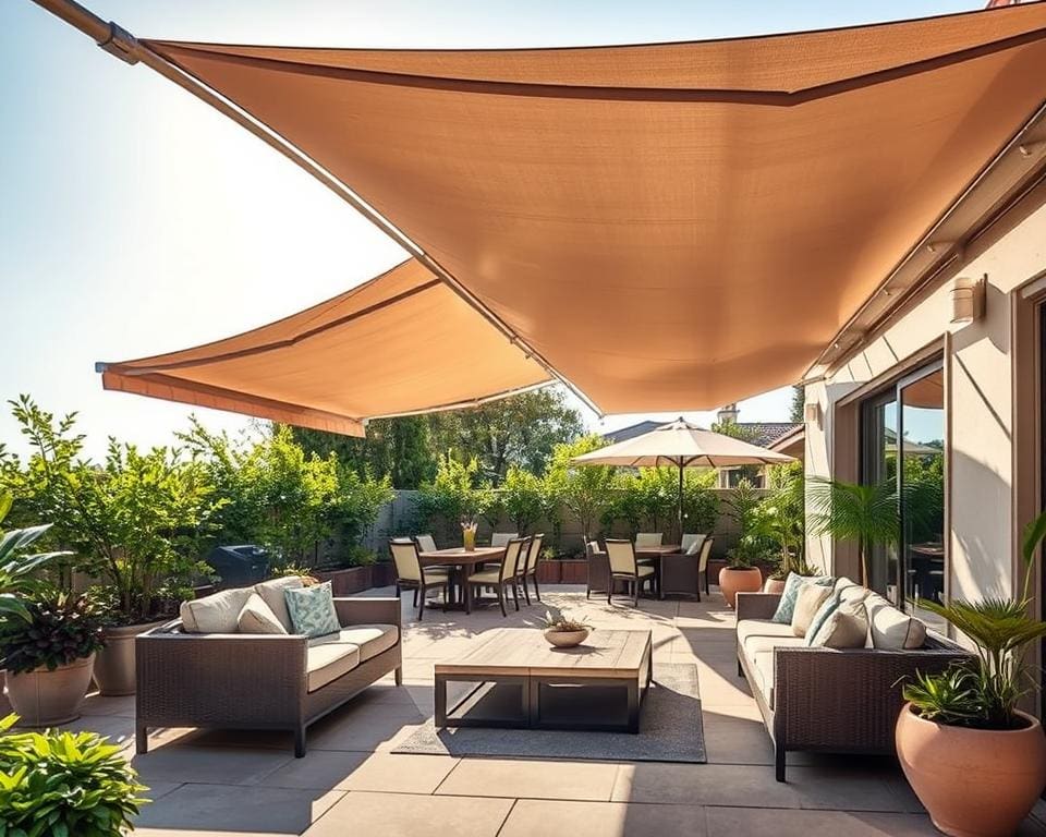 Was ist der beste Sonnenschutz für Terrassen und Balkone?