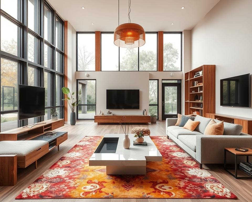 Wie gestalte ich mein Wohnzimmer modern?