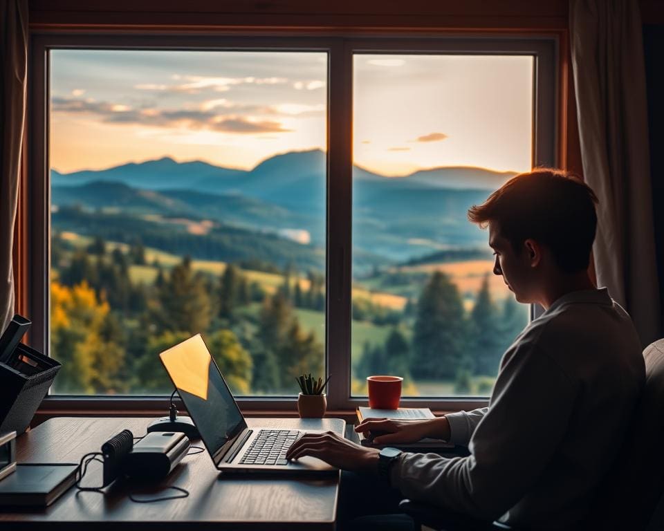 Wie kombiniere ich Arbeit und Reisen?