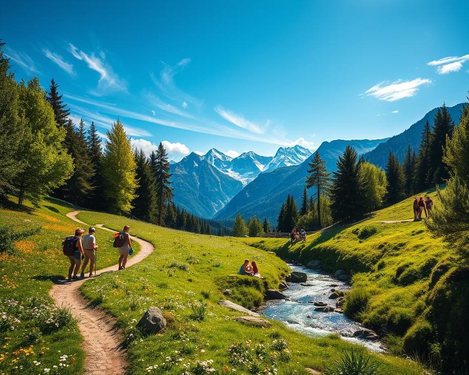Wie verbringe ich den Sommer in Österreichs Bergen?
