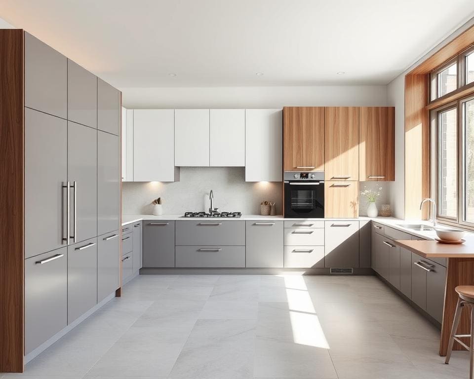 Moderne Kuechenfronten und Designs