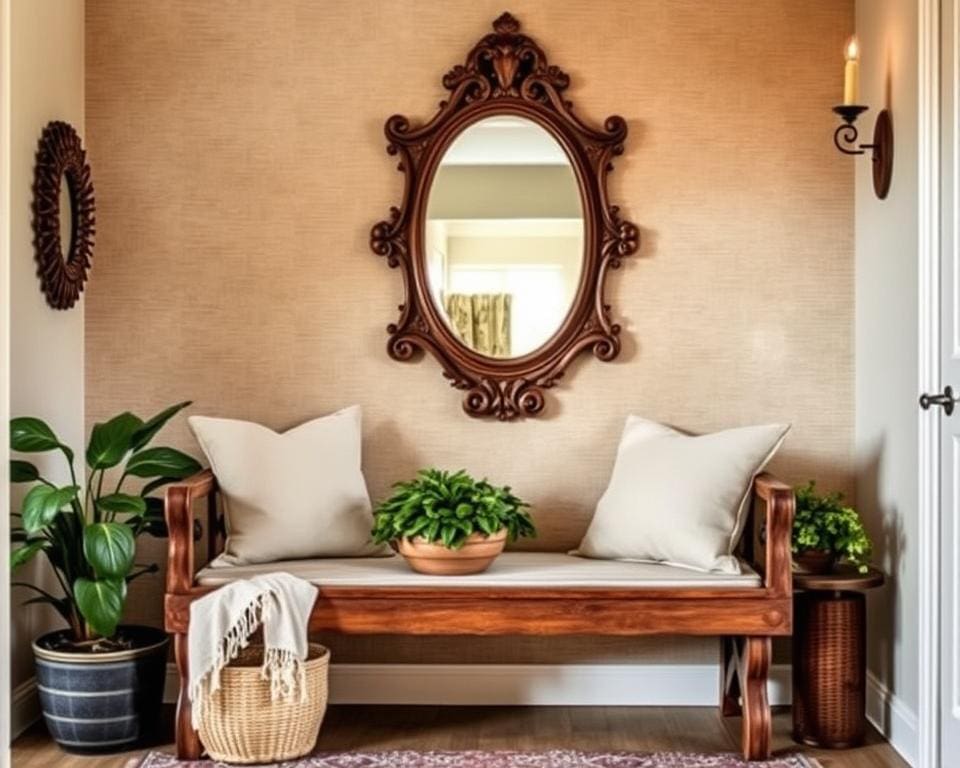 Stilvolle Dekoideen fuer den Eingangsbereich