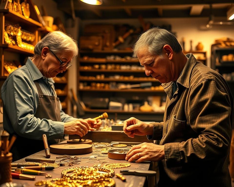 Was erwartet Auszubildende im Beruf des Goldschmieds?