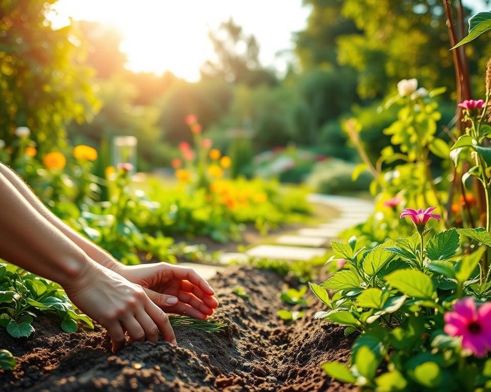 Was macht Gartenarbeit gesund fuer Koerper und Geist?